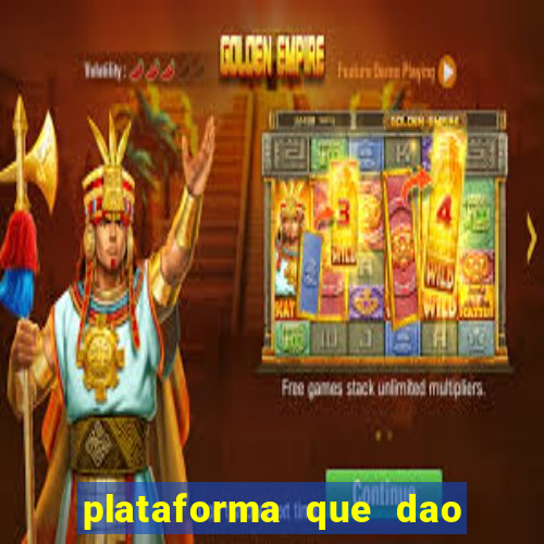 plataforma que dao bonus no cadastro